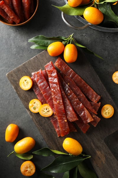 宜蘭十大伴手禮  金棗檸檬豬肉乾